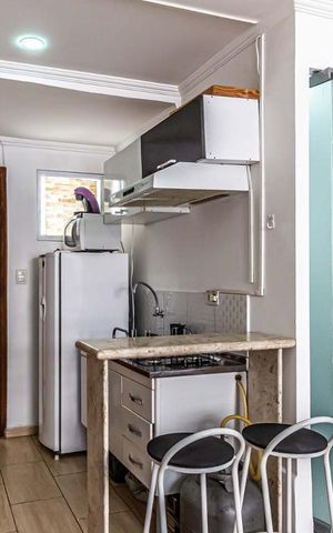 Apartamento à venda com 28m², 1 quarto e sem vaga Apartamento à venda com 28m², 1 quarto e sem vagaCozinha