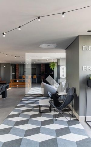 Studio à venda com 25m², 1 quarto e sem vaga Studio à venda com 25m², 1 quarto e sem vagaBar