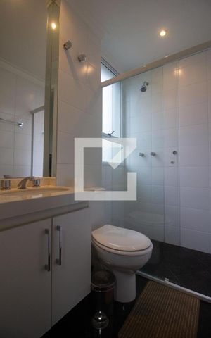Apartamento para alugar com 116m², 3 quartos e 2 vagas Apartamento para alugar com 116m², 3 quartos e 2 vagasBanheiro da suíte 2