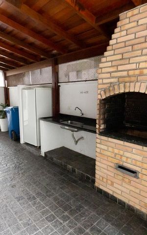 Apartamento à venda com 121m², 3 quartos e 1 vagaChurrasqueira