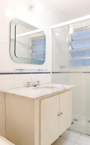 Apartamento para alugar com 110m², 3 quartos e 1 vagaBanheiro da Suíte