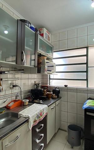 Apartamento à venda com 58m², 2 quartos e sem vagaCozinha