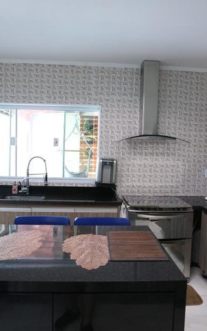 Casa à venda com 260m², 3 quartos e 3 vagasCozinha