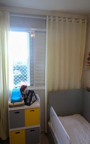 Apartamento à venda com 57m², 2 quartos e 1 vagaQuarto 2