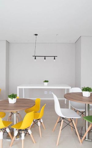 Apartamento para alugar com 39m², 1 quarto e 1 vaga Apartamento para alugar com 39m², 1 quarto e 1 vagaSalão de Festas