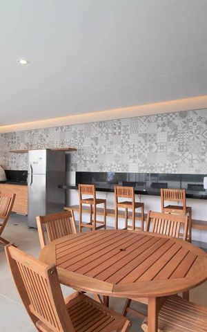 Apartamento para alugar com 39m², 1 quarto e 1 vaga Apartamento para alugar com 39m², 1 quarto e 1 vagaChurrasqueira