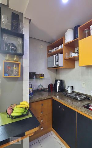 Apartamento à venda com 44m², 1 quarto e sem vagaCozinha