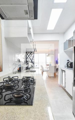 Apartamento à venda com 109m², 3 quartos e 2 vagasCozinha