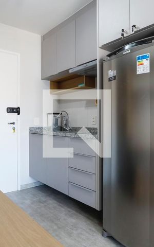 Studio à venda com 33m², 1 quarto e sem vagaCozinha