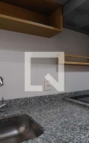 Studio à venda com 33m², 1 quarto e sem vagaCozinha