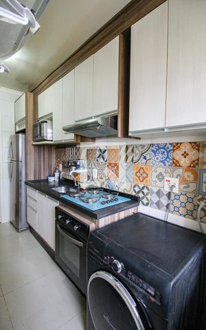 Apartamento à venda com 50m², 2 quartos e 1 vagaarea de serviço