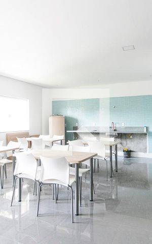 Apartamento para alugar com 31m², 1 quarto e sem vagaÁrea comum - Salão de festas