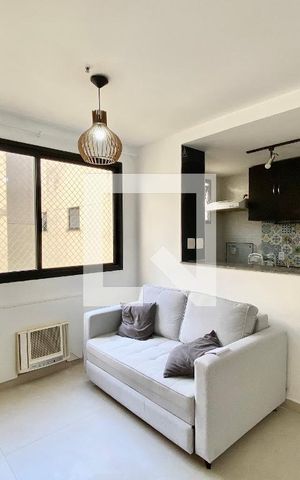 Apartamento à venda com 35m², 1 quarto e 1 vaga Apartamento à venda com 35m², 1 quarto e 1 vagaSala