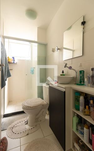 Apartamento para alugar com 42m², 2 quartos e 1 vaga Apartamento para alugar com 42m², 2 quartos e 1 vagaBanheiro