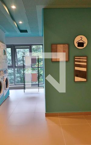 Studio para alugar com 26m², 1 quarto e sem vagaLavanderia