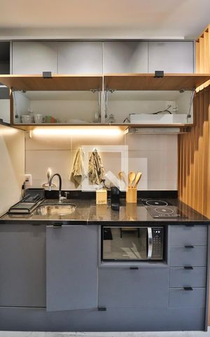 Studio para alugar com 26m², 1 quarto e sem vagaCozinha