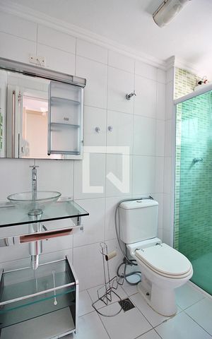 Apartamento para alugar com 70m², 3 quartos e 1 vagaBanheiro do Quarto 1 - Suíte