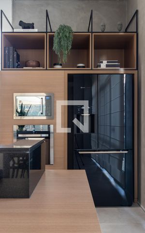 Studio para alugar com 51m², 1 quarto e 1 vaga Studio para alugar com 51m², 1 quarto e 1 vagaEspaço Gourmet