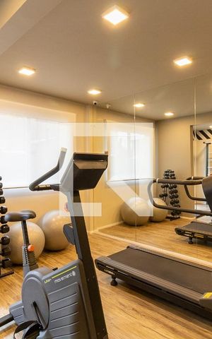 Apartamento para alugar com 32m², 1 quarto e sem vaga Apartamento para alugar com 32m², 1 quarto e sem vagaAcademia