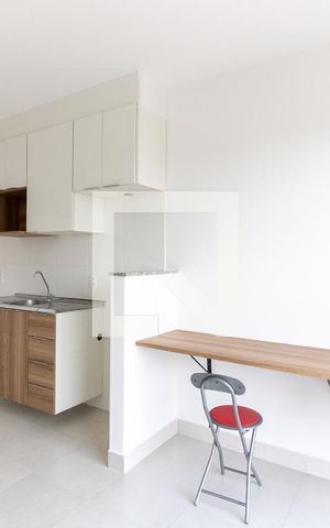 Apartamento para alugar com 32m², 1 quarto e sem vaga Apartamento para alugar com 32m², 1 quarto e sem vagaSala