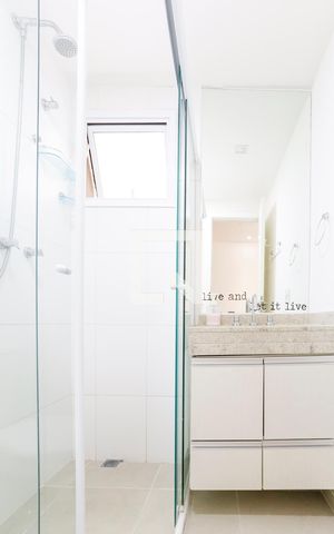 Apartamento para alugar com 48m², 1 quarto e 1 vagaBanheiro