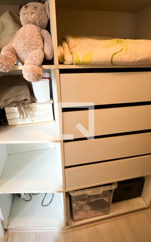 Apartamento à venda com 70m², 2 quartos e 2 vagasCloset do Quarto 2