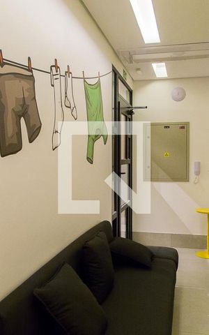 Studio para alugar com 28m², 1 quarto e sem vagaÁrea comum - Lavanderia