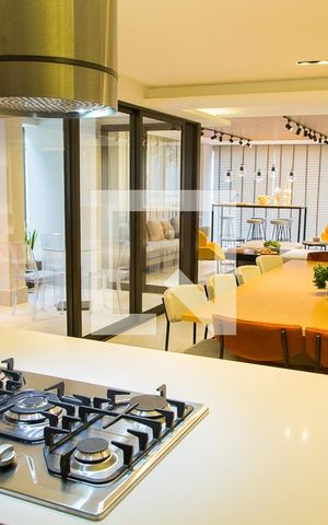 Studio para alugar com 28m², 1 quarto e sem vagaÁrea comum - Espaço gourmet