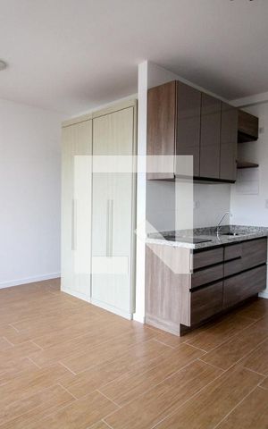 Studio para alugar com 25m², 1 quarto e sem vagasala / quarto / cozinha