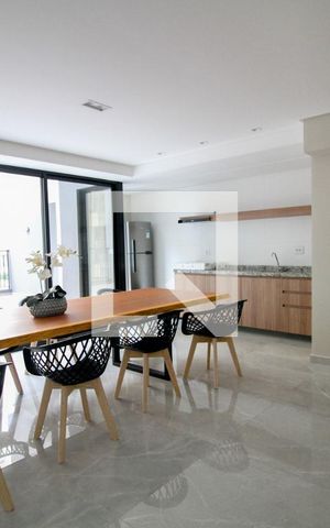 Studio para alugar com 25m², 1 quarto e sem vagaespaço gourmet