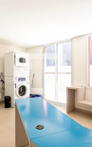 Apartamento para alugar com 50m², 1 quarto e 2 vagas Apartamento para alugar com 50m², 1 quarto e 2 vagasLavanderia