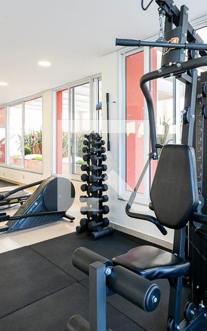 Apartamento para alugar com 50m², 1 quarto e 2 vagas Apartamento para alugar com 50m², 1 quarto e 2 vagasAcademia