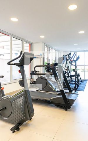 Apartamento para alugar com 50m², 1 quarto e 2 vagas Apartamento para alugar com 50m², 1 quarto e 2 vagasAcademia