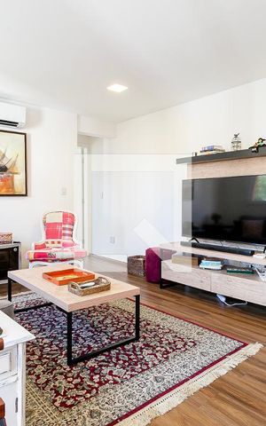 Apartamento para alugar com 50m², 1 quarto e 2 vagas Apartamento para alugar com 50m², 1 quarto e 2 vagasSala