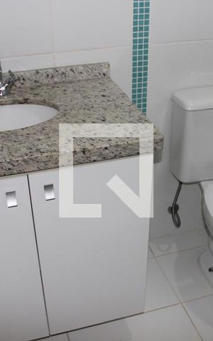 Casa para alugar com 57m², 1 quarto e 1 vagaBanheiro do quarto