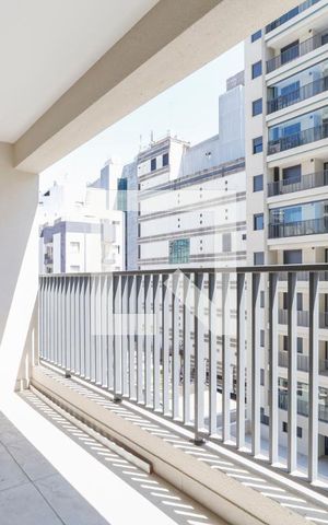 Apartamento para alugar com 42m², 1 quarto e 1 vagaVaranda