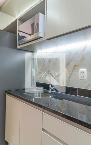 Studio à venda com 26m², 1 quarto e sem vagaCozinha