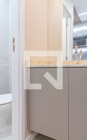 Studio à venda com 26m², 1 quarto e sem vagaBanheiro