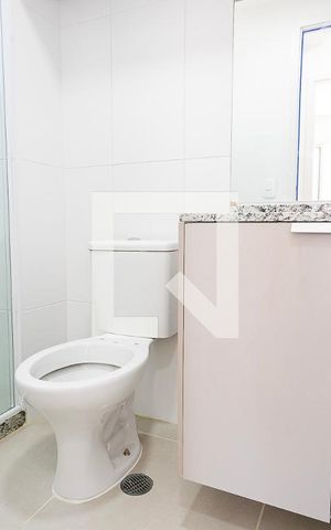 Apartamento para alugar com 32m², 1 quarto e sem vaga Apartamento para alugar com 32m², 1 quarto e sem vagaBanheiro