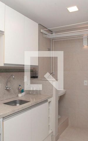 Apartamento para alugar com 45m², 1 quarto e sem vagaCozinha e Área de Serviço