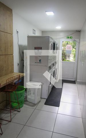 Studio para alugar com 40m², 1 quarto e sem vagaLavanderia