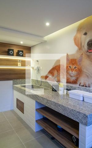 Apartamento para alugar com 49m², 1 quarto e sem vagaÁrea comum - Sala Pet