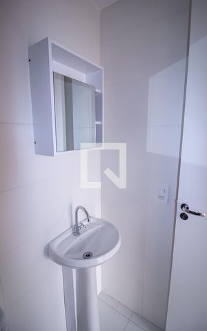 Apartamento para alugar com 49m², 1 quarto e sem vagaBanheiro da Suíte