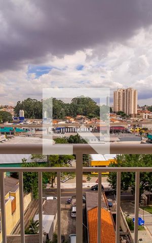 Apartamento para alugar com 49m², 1 quarto e sem vagaSacada