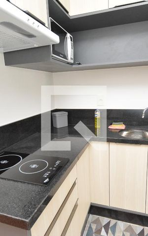 Studio à venda com 37m², 1 quarto e 1 vaga Studio à venda com 37m², 1 quarto e 1 vagaCozinha