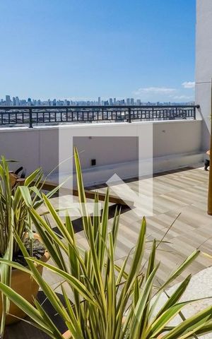 Studio à venda com 34m², 1 quarto e 1 vagaTerraço