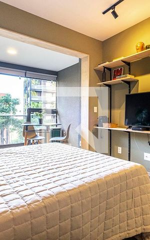 Studio para alugar com 27m², 1 quarto e sem vaga Studio para alugar com 27m², 1 quarto e sem vagaStudio