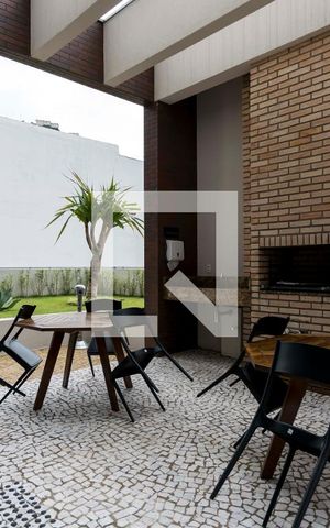 Studio para alugar com 37m², 1 quarto e 1 vagaÁrea comum - Churrasqueira