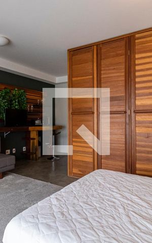 Studio para alugar com 37m², 1 quarto e 1 vagaStudio