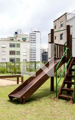 Studio para alugar com 37m², 1 quarto e 1 vagaÁrea comum - Playground
